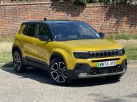 Used Jeep Avenger Summit 114 kW (156 HP) 2024 Yellow/black SUV