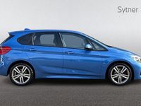 Used BMW 218 Active Tourer M Sport 138 HP (101 kW) 2019 Blue MPV