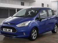 Used Ford B-MAX Zetec 95 HP (69 kW) 2016 Blue MPV