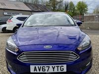 Used Ford Focus Zetec 2018 Blue Hatchback