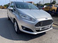 Used Ford Fiesta Zetec 2015 Silver Hatchback