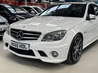 Used Mercedes C63 AMG AMG 451 HP (331 kW) 2010 White Sedan