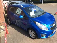 Used Chevrolet Spark LT 81 HP (59 kW) 2012 Blue Hatchback