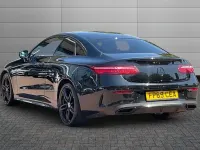Used Mercedes E220 AMG line 191 HP (140 kW) 2019 Black Coupe
