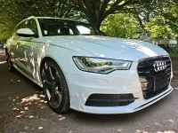 Used Audi A6 S-Line 204 HP (150 kW) 2014 White Estate