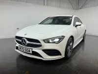 Used Mercedes CLA180 AMG line 136 HP (100 kW) 2021 White Sedan