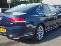 Used VW Passat R-line 150 HP (110 kW) 2017 Blue Sedan