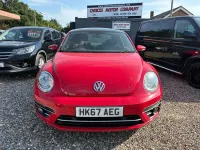 Used VW Beetle Design 150 HP (110 kW) 2017 Red Hatchback