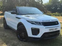 Used Land Rover Range Rover evoque HSE Dynamic 180 HP (132 kW) 2017 White Cabriolet