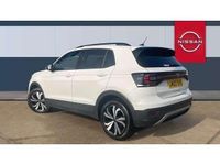 Used VW T-Cross Black Edition 110 HP (80 kW) 2022 White SUV