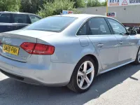 Used Audi A4 S-Line 170 HP (125 kW) 2009 Silver Sedan