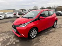 Used Toyota Aygo x-press 69 HP (50 kW) 2015 Red Hatchback