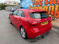 Used Mercedes A180 109 HP (80 kW) 2016 Red Hatchback