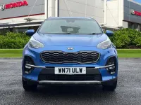Used Kia Sportage GT-Line 136 HP (100 kW) 2021 Blue SUV