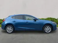 Used Mazda 3 121 HP (88 kW) 2017 Blue Hatchback