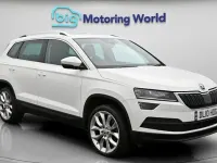 Used Skoda Karoq 150 HP (110 kW) 2018 White SUV