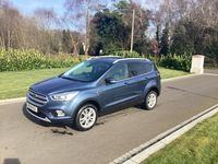 Used Ford Kuga Titanium 120 HP (88 kW) 2018 Blue SUV
