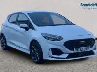 Used Ford Fiesta ST-Line 125 HP (91 kW) 2023 White Hatchback