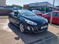 Used Peugeot 308 CC Allure 161 HP (118 kW) 2011 Black Cabriolet