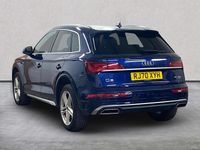 Used Audi Q5 S-Line 204 HP (150 kW) 2021 Blue SUV