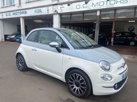 Used Fiat 500 Collezione 69 HP (50 kW) 2018 White Cabriolet