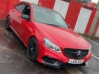 Begagnad Mercedes E220 AMG 2016 Grå Sedan
