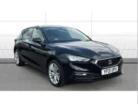 Used Seat Leon SE Dynamic 130 HP (95 kW) 2021 Black Hatchback