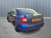Begagnad Skoda Octavia vRS 2010 Blå Halvkombi