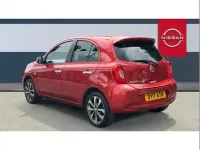 Used Nissan Micra N-TEC 80 HP (58 kW) 2017 Red Hatchback