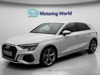 Used Audi A3 Sportback S-Line 150 HP (110 kW) 2023 White Hatchback