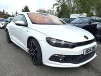 Begagnad VW Scirocco R-line 177 HK (130 kW) 2014 Vit Sportkupé