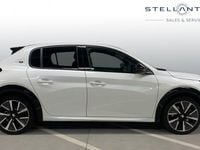 Used Peugeot e-208 GT-line 100 kW (137 HP) 2020 White Hatchback