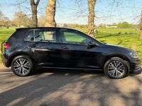 Used VW Golf VII SE 125 HP (91 kW) 2017 Black Hatchback