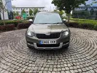 Used Skoda Yeti SE L 110 HP (80 kW) 2017 Green SUV