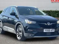 Used Vauxhall Grandland X Sport 131 HP (96 kW) 2018 Black SUV