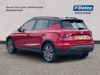 Used Seat Arona SE Technology 2022 Desire red with black roof SUV