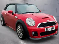 Used Mini Cooper S Cabriolet 2014 Red Cabriolet