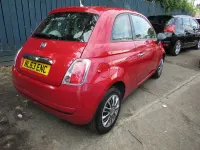 Used Fiat 500 69 HP (50 kW) 2013 Red Hatchback