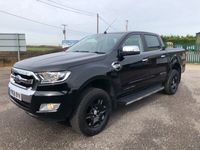 used Ford Ranger Pick Up Double Cab Limited 2 2.2 TDCi Auto BLACK EDITION EURO FSH