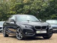 Used BMW 220 Sport Line 181 HP (133 kW) 2015 Black Coupe