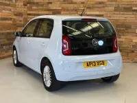 Used VW up! high up! 75 HP (55 kW) 2013 Blue Hatchback