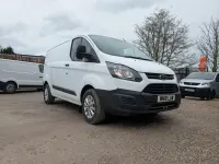 Używany Ford Transit Custom 105 KM (77 kW) 2018 Biały Van