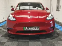 Used Tesla Model Y Long Range AWD 378 kW (514 HP) 2022 Red SUV