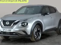 Used Nissan Juke N-Connecta 114 HP (83 kW) 2023 Silver SUV