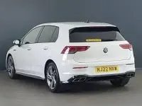 Used VW Golf VIII R-line 150 HP (110 kW) 2022 White Hatchback