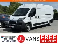 Used Peugeot Boxer Premium 140 HP (102 kW) 2023 White Van