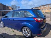 Used Ford Grand C-Max Titanium X 125 HP (91 kW) 2014 Blue MPV