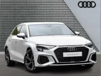 Used Audi A3 S-Line 108 HP (79 kW) 2023 White Sedan