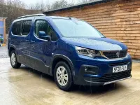 Used Peugeot Rifter Allure 131 HP (96 kW) 2020 Blue MPV
