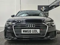 Used Audi A6 S-Line 204 HP (150 kW) 2018 Black Estate